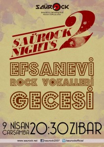 Efsanevi Rock Vokalleri Gecesi   